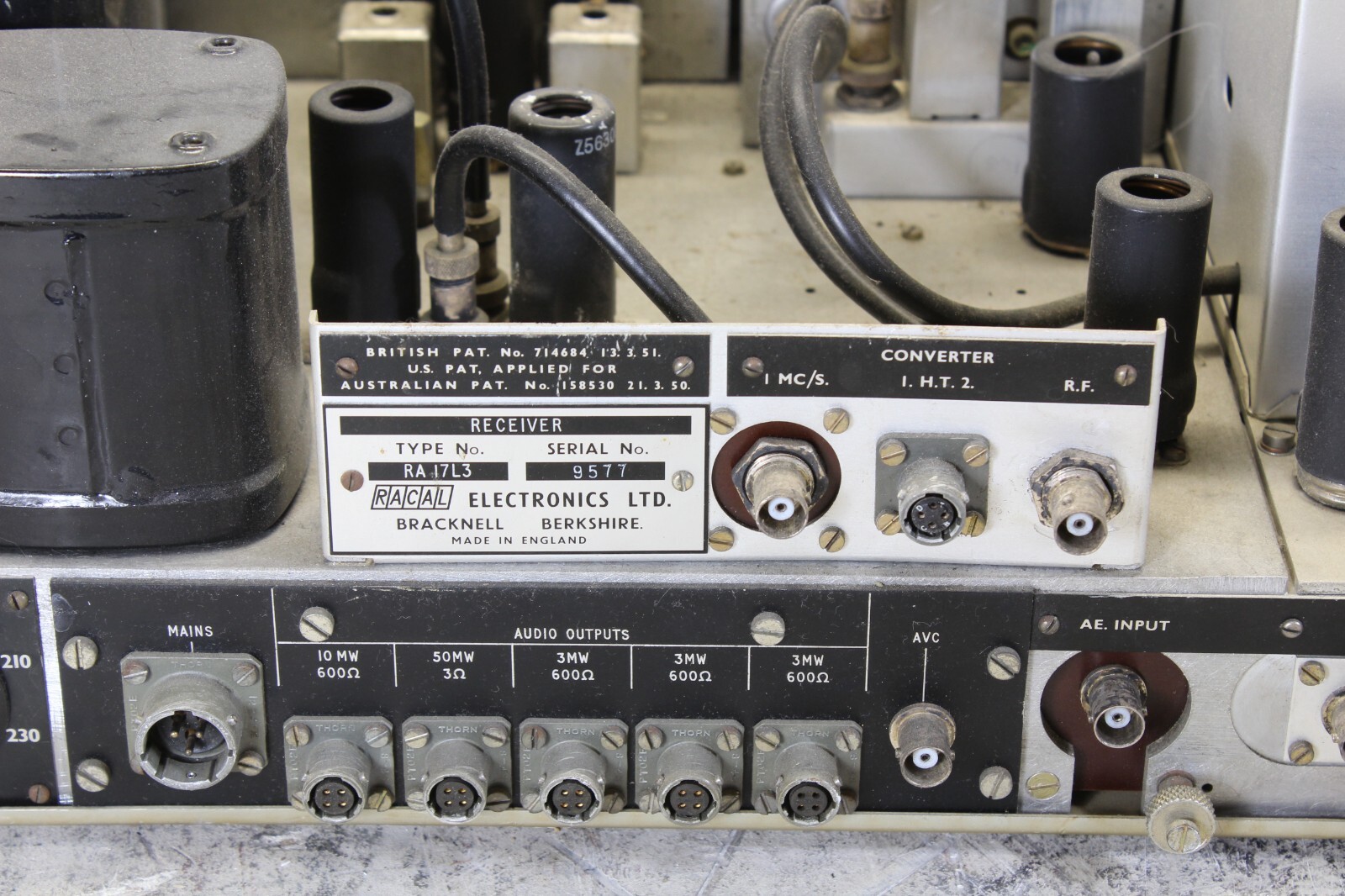 Racal RA 17L3 Radio Receiver (No.2) eBay