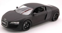 Welly 1/24 Audi R8 2007 Schwarz Modellbau Statisches Modell Diecast