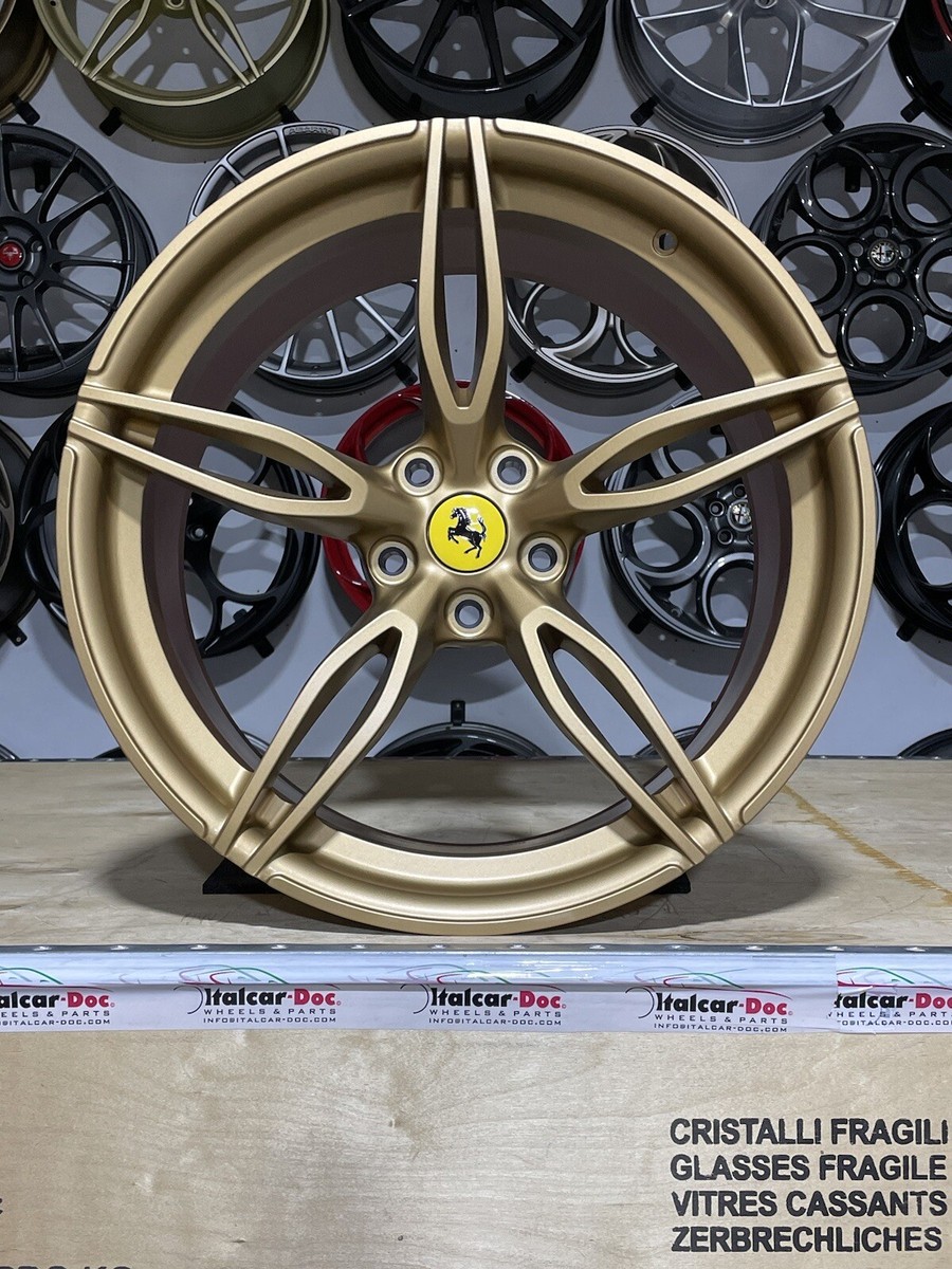 Original Ferrari 458 Speciale APERTA Front WHEEL Forged 9x20 Gold