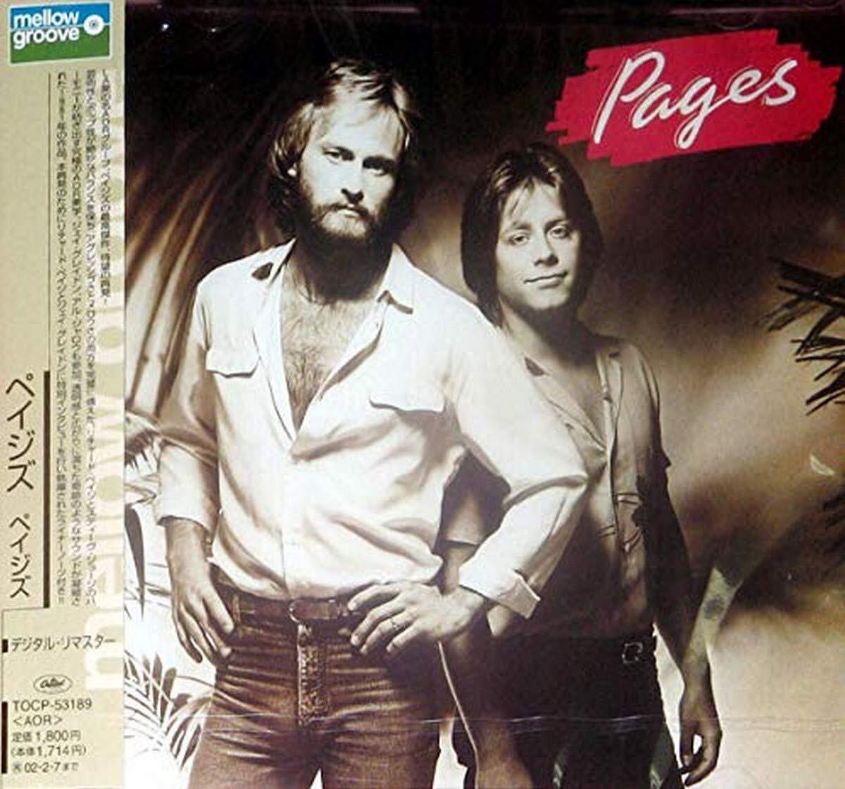 CD] Pages Japan OBI Remaster Edition Pages TOCP-53189 Pop AOR