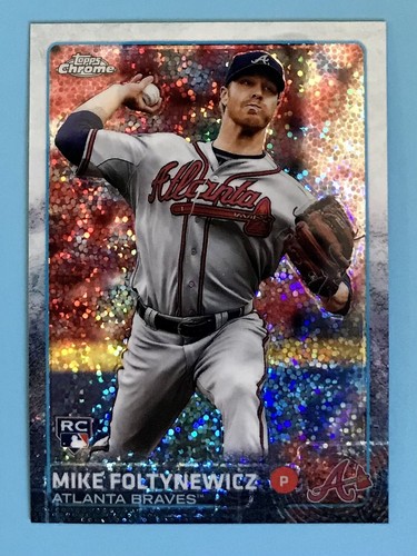 Mike Foltynewicz #US170 2015 Topps Chrome Update card