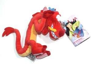 mushu shoulder plush