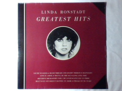 LINDA RONSTADT Greatest Hits LP GERMANY EAGLES NEIL YOUNG PAUL ANKA BUDDY HOLLY