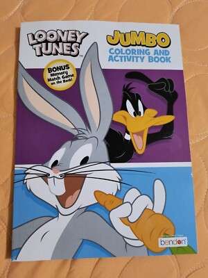 Looney Tunes Jumbo Coloring & Activity Book with Tear & Share Pages    ship!