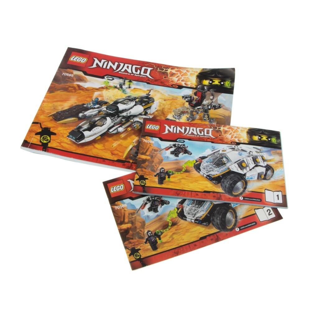 1x Lego Set Ninjago 70595 Titanium Ninja Tumbler 70588 White BA