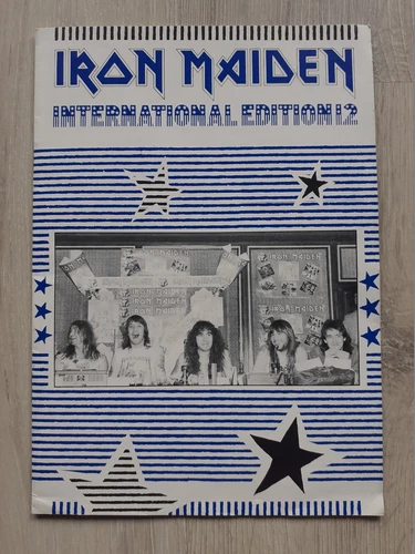 IRON MAIDEN OFFICIAL INTERNATIONAL EDITION NO 12