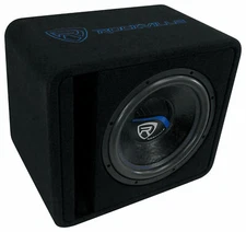 Rockville VS12K52 12" K5 1400w Car Subwoofer in Vented Sub Enclosure Box - 2 Ohm