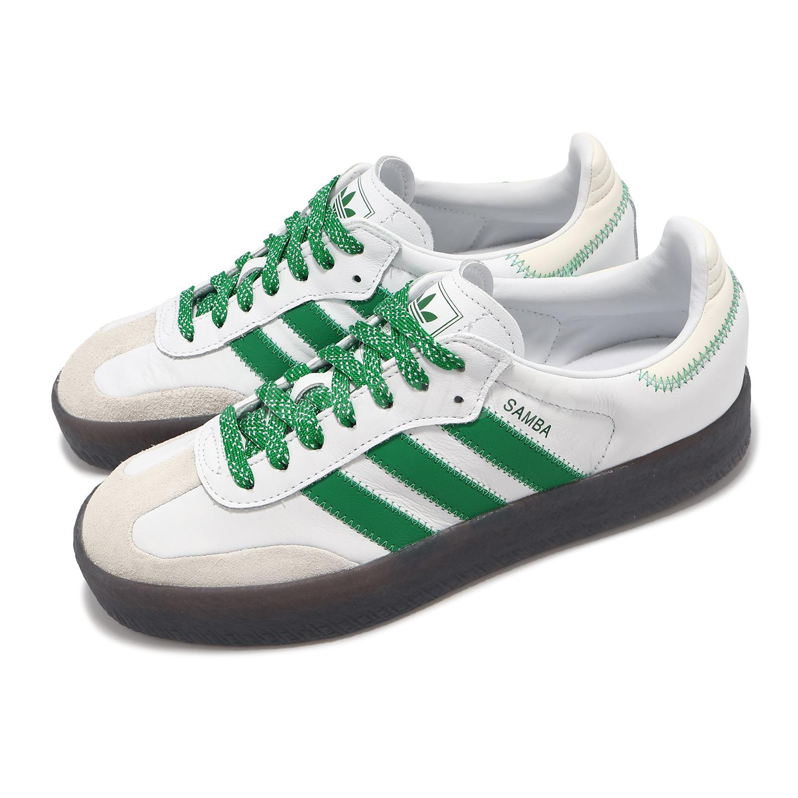 женская повседневная обувь на платформе adidas Originals Sambae W White Green Gum IE9105