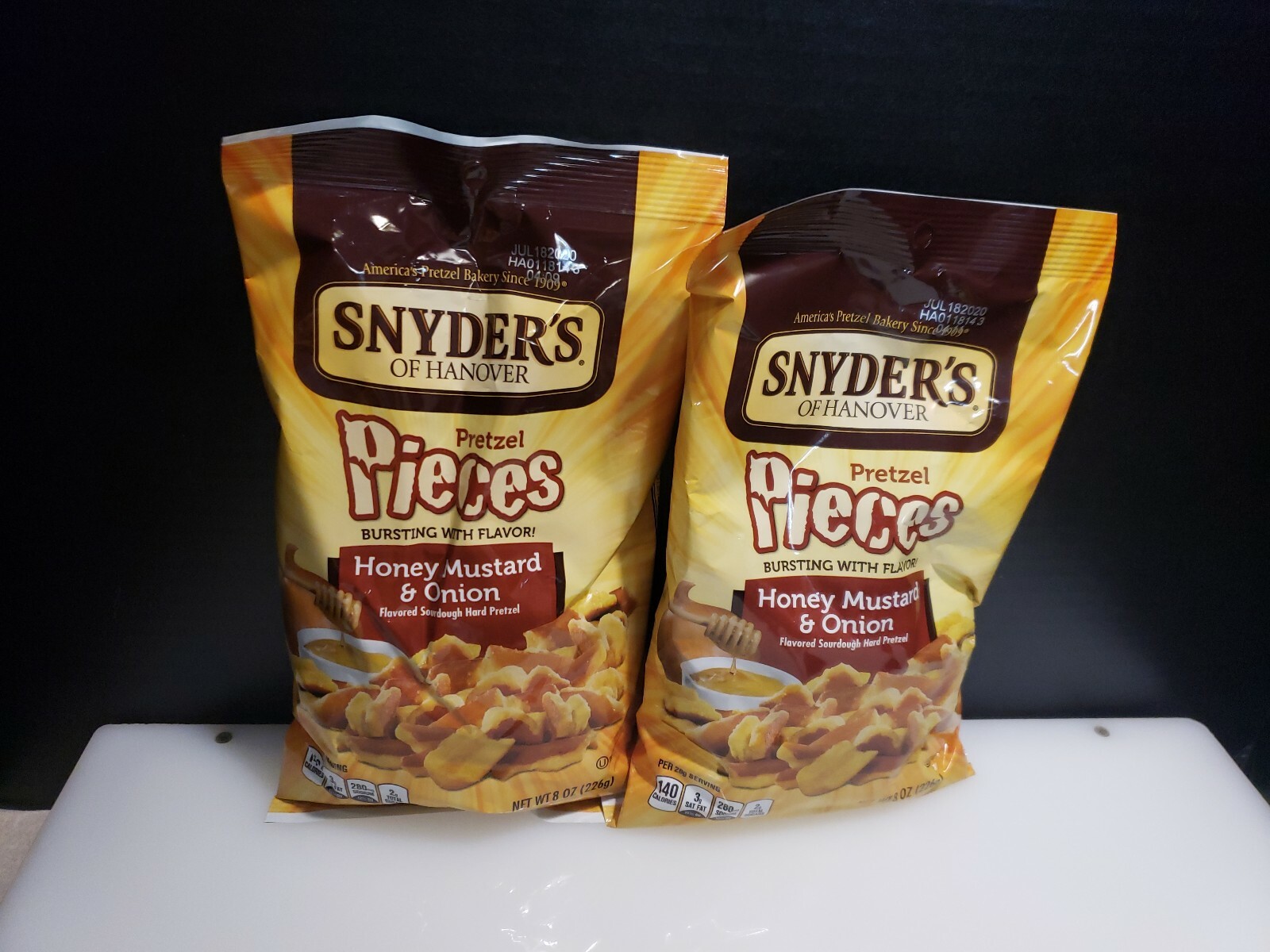 Snyder S Of Hanover Pretzel Pieces Honey Mustard And Onion 8 Oz Pack Of 2 For Sale Online