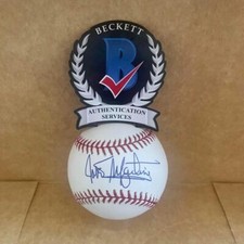 JOSE MARTINEZ PITTSBURGH PIRATES SIGNED AUTO M.L.BASEBALL BAS AUTHENTICATED