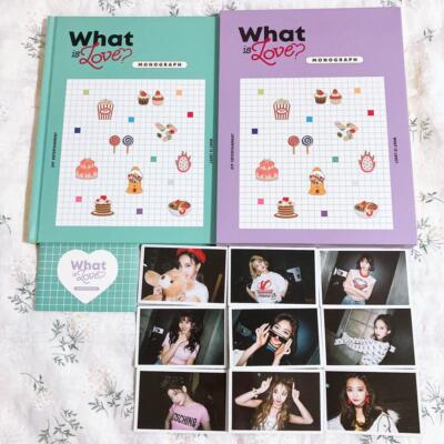 TWICE What is love ? Monograph Official Photobook Photocard