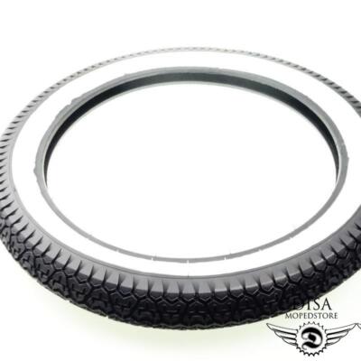2 3/4 17 Weißwandreifen 2,75x17 Sava Mitas B7 für Mofa Moped Mokick