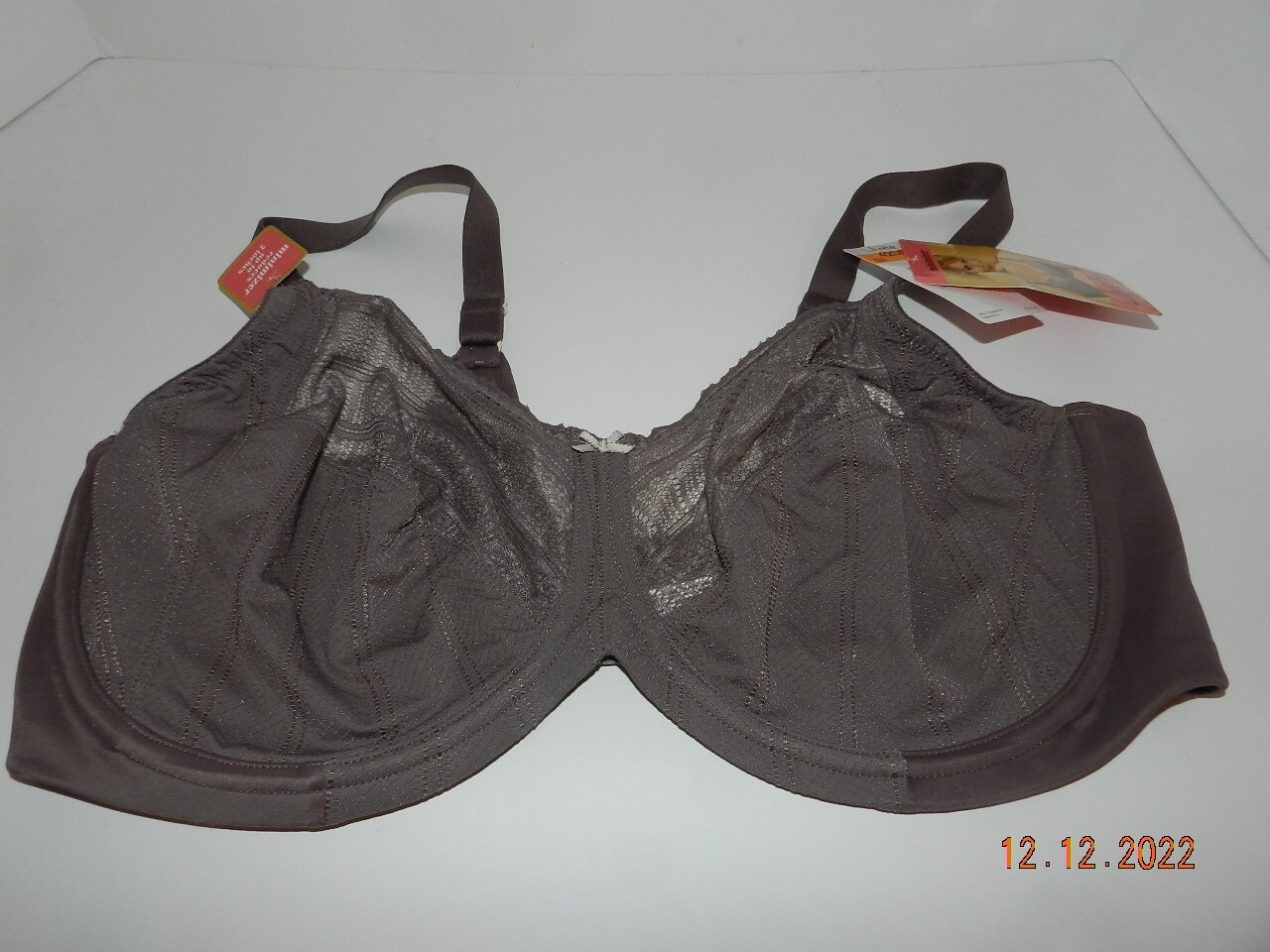 Lilyette Bra 0434 Enchantment Lace Minimizer Underwire Microfiber 42d