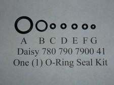Daisy 780 790 7900 41 Co2 pistol O-Ring Seal Kit Exploded View  EZ-seal Guide