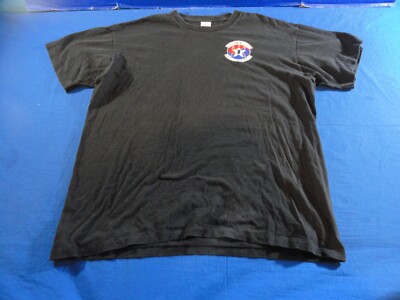 DISCONTINUED DETACHMENT 2 18TH INTELLIGENCE SQUAD SPACE SUPREMACY BLACK SHIRT XL