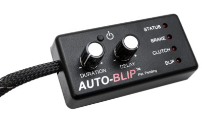 AUTO-BLiP intelligent Downshift ' Standard Universal Vehicle Manual Transmission