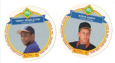 1992 King-B Discs - ATLANTA BRAVES Team Set