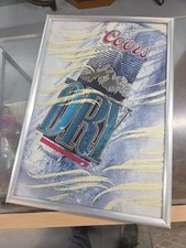 PANNEAU BRASSERIE COORS DRY PREMIUM BEER 20X14" !