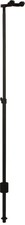 On-Stage Stands GPA7155 Guitar Stand for GPA1003 Microphone Stand