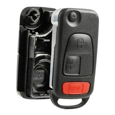 Key Fob Keyless Entry Remote Flip Shell Case  Pad
