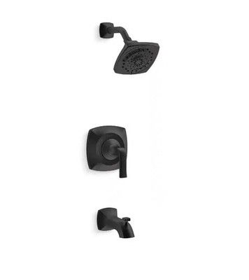Kohler Rubicon (R76217-4G-BL) Shower Set - Matte Black