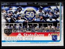 Kauffman Stadium 2019 Topps #609 150th Anniversary Kansas City Royals
