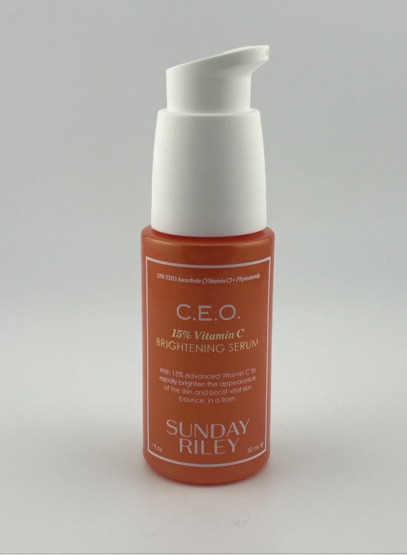 SUNDAY RILEY C.E.O. 15% Vitamin C Brightening Serum 1oz  30ml new no box