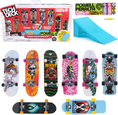 , Powell Peralta Legends Sk8Shop Bonus Pack with Ramp, Collectible and Customiza