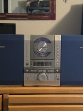 Fisher SLIM-1500 CD AM/FM Stereo w/ Detachable Speakers No Remote