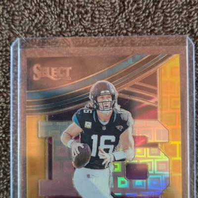 2023 Panini Select Trevor Lawrence  Numbers insert GOLD /10 #NMB-TLA