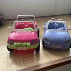 Lot of 2 Barbie cars MATTEL