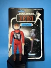 Vtg Star Wars 1984 ROTJ B-WING PILOT Figure 100% Complete w Endor Blaster + CB