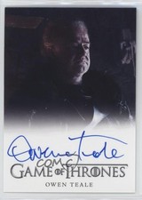 2024 Game of Thrones Legends the Realm Full Bleed Owen Teale as Ser Auto 9et
