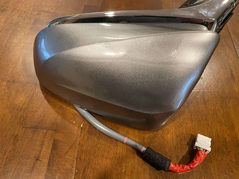 Espejo retrovisor lateral izquierdo Lexus RX350 RX450 2016-2022 con BSM/atenuación automática/plegado eléctrico fundido Foto 3 de 4