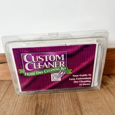 Custom Cleaner Home Dry Cleaning Kit Open Box Up To 16 Garments Wool Silk dryer