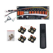 MZTRS Audio Source Switcher Audio Selector Support Remote Controller 6 In 2 Out