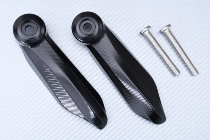 Protège-mains pour BMW R 1300 GSA 2025-2026 noir en ABS renforcé