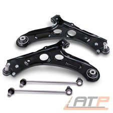 2x QUERLENKER + 2x KOPPELSTANGE VORNE FÜR OPEL CORSA F PEUGEOT 208 2