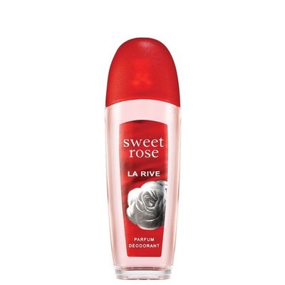 La Rive for Woman Sweet Rose Deodorant im Zerstäuber, 75 ml