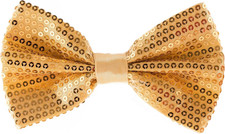 Sequin Bow Ties for Men - Pre-Tied Adjustable Length Bowtie, Many Colors to Choo