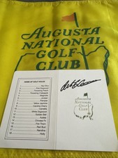 Retired Goosen  Autographed Signed ScoreCard PGA Tour Golf Masters 2026