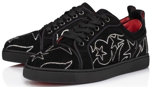 Christian Louboutin Louis No Limit F18 Spike Strass High Top