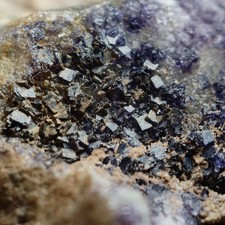 Fluorit Flußspat Kristalle 5,8cm UV ✨ Pingarten b. Neunburg v.W. ⚒️ Bayern 🇩🇪