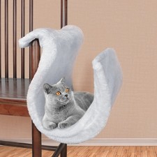 Luxury Cat Radiator Bed - Warm Fleece Hanging Basket, Pet Cradle for Cats