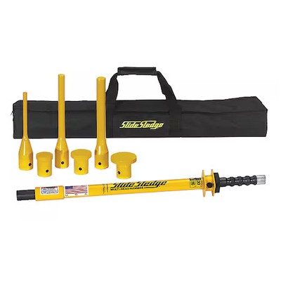 Slide Sledge 211105 Slide Hammer Sledge, 9 Lb., 30'', W/ 6 Tips