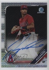 2019 Bowman Mega Box Chrome Mojo Auto Jordyn Adams #BMA-JA Auto 0d08