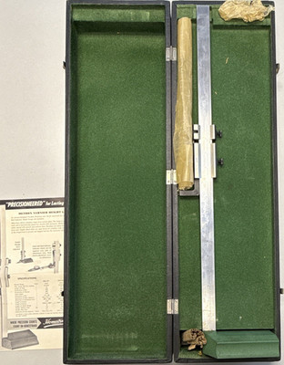 Metron Vernier Height Gage HTC-18 with Accessories, Case, Made in Sweden