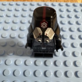 LEGO Star Wars Sith Trooper Old Republic, Black Armor, Minifigure sw0443, 75025