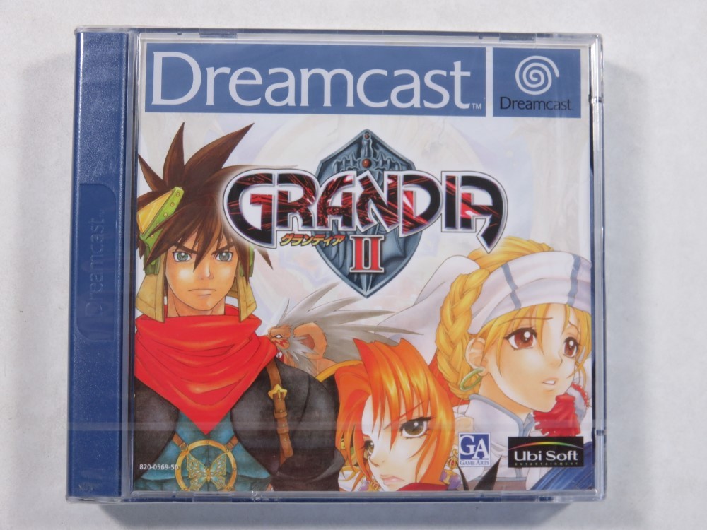 Grandia 2 Dreamcast PAL-FR neuf sous blister pour remplacer vos jeux rayés