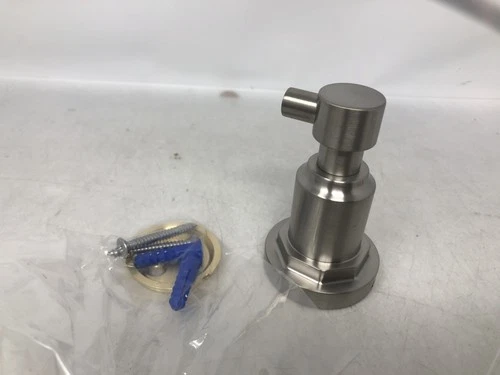 Signature Hardware Greyfield Robe Hook Brushed Nickel  - Picture 1 of 6